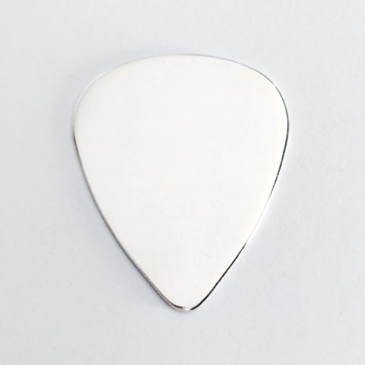 Sterling Silver Guitar Pick 18g