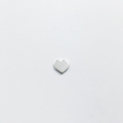 Sterling Silver Itty Bitty Heart 20g 1/4 inch 10 pack