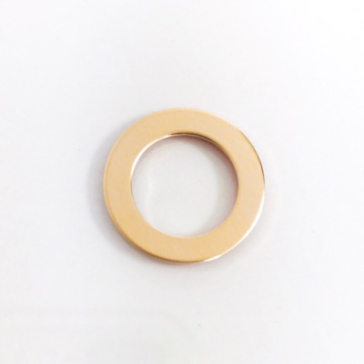 Gold Fill Washer 18g 3/4 inch x 1/2 inch