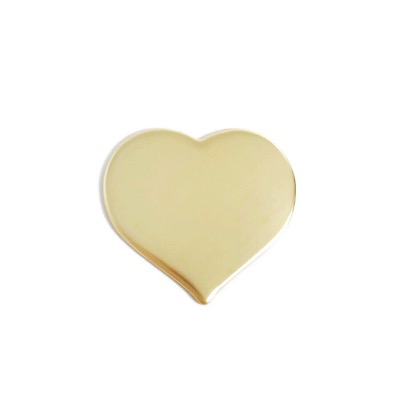 Gold Fill Heart 16g 1.5 inch
