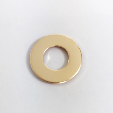 Gold Fill Washer 22g 3/4 inch x 3/8 inch