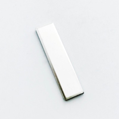 Pewter Rectangles 14g 1/4 inch x 1.75 inch 10 pack